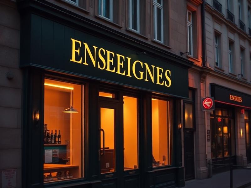 Enseignes
& signalétique