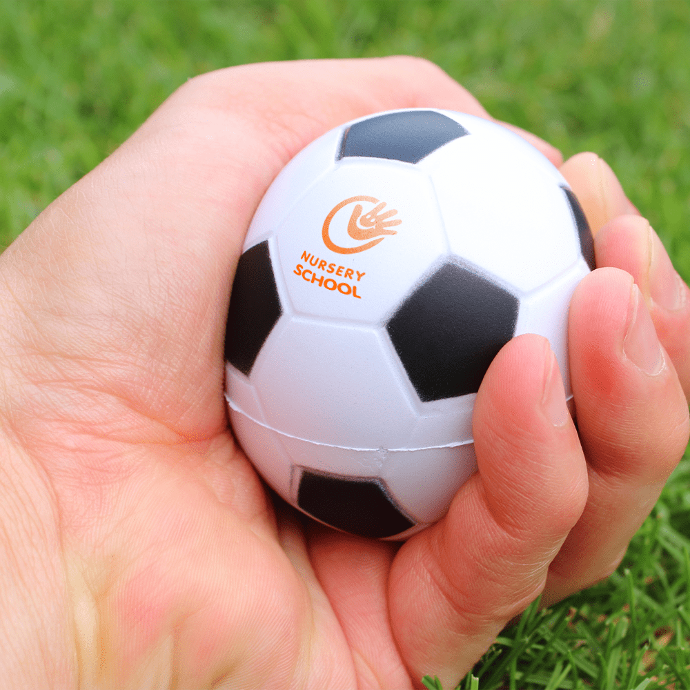 Balle de football anti-stress personnalisé - Objets Publicitaires