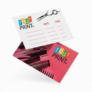 Cartes de rendez-vous personnalisé - Objets Publicitaires