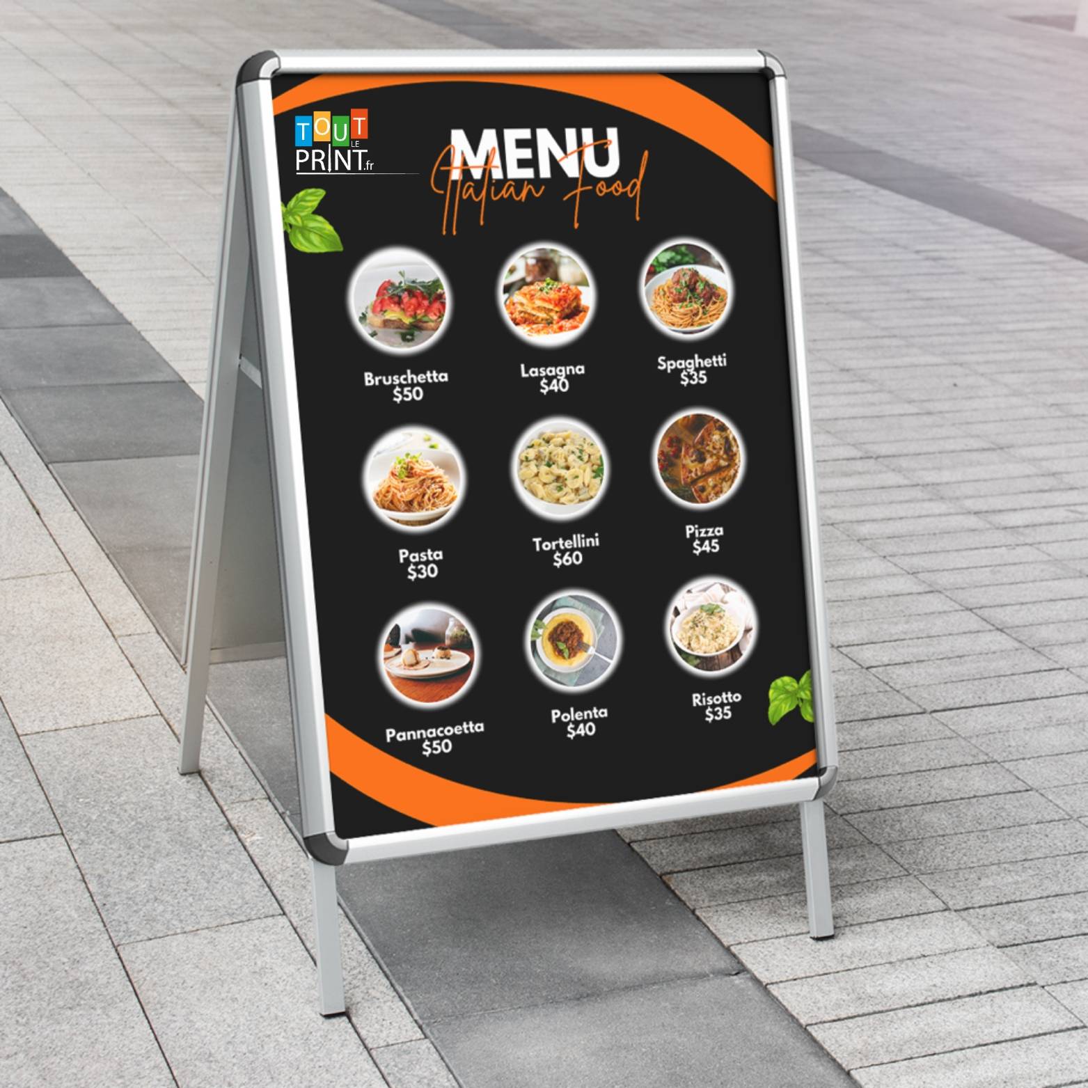 Chevalets porte-affiche personnalisé - Signalétique