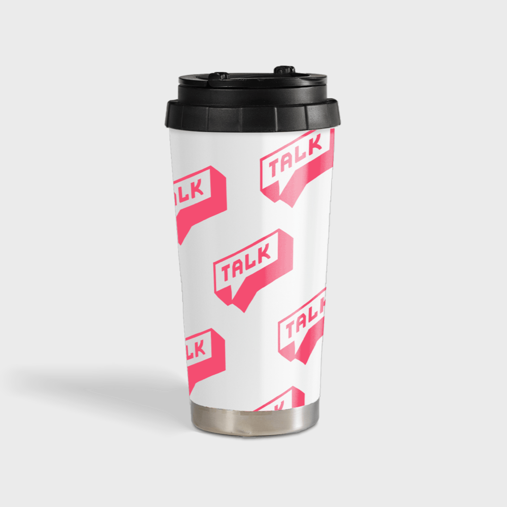 Tasse à emporter acier inoxydable personnalisé - Tasses et gobelets