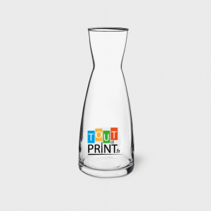 Carafes fines 1 litre personnalisé - Objets Publicitaires