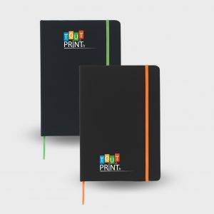 Carnet A5 noir personnalisé - Carnets