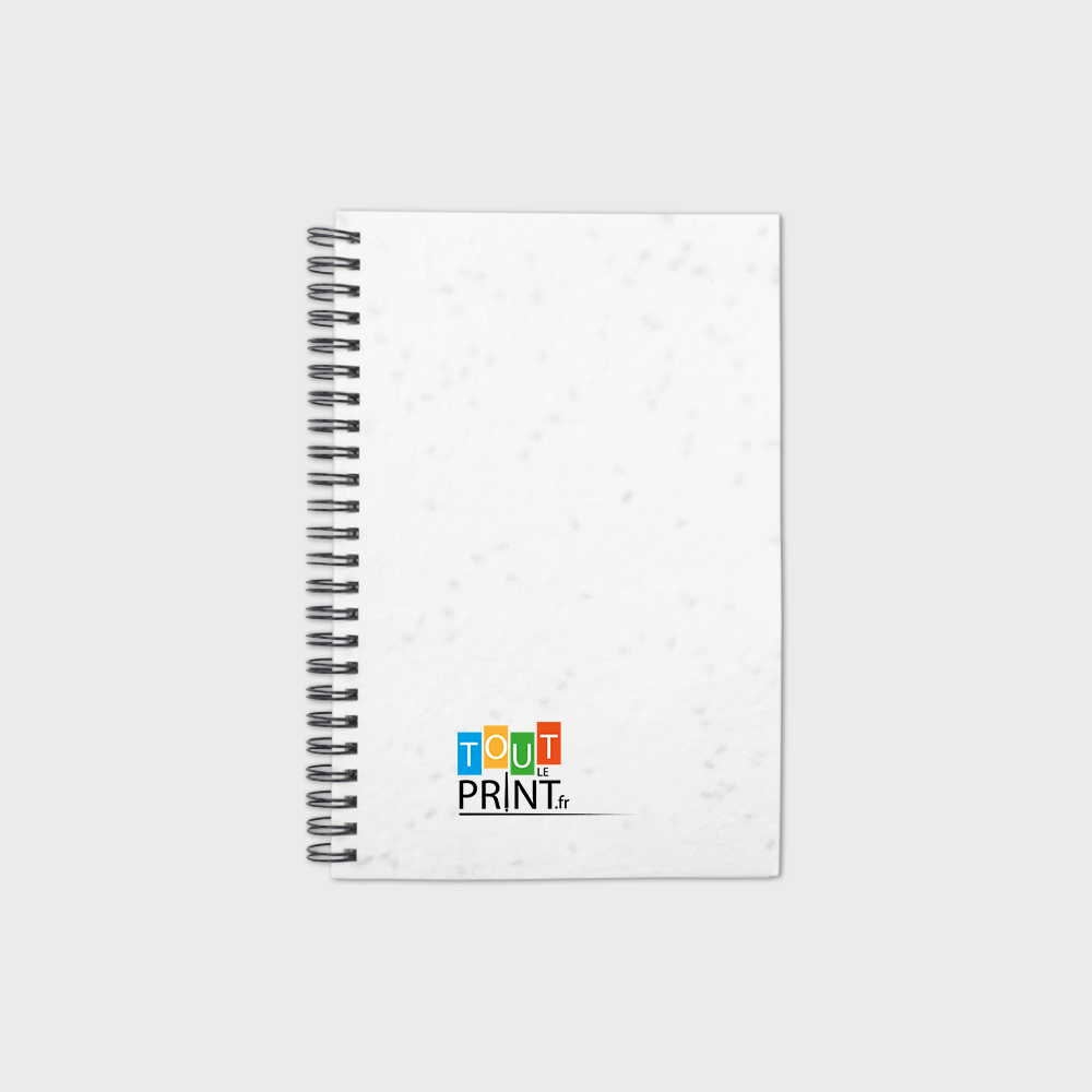 Carnet A5 papier à planter personnalisé - Carnets