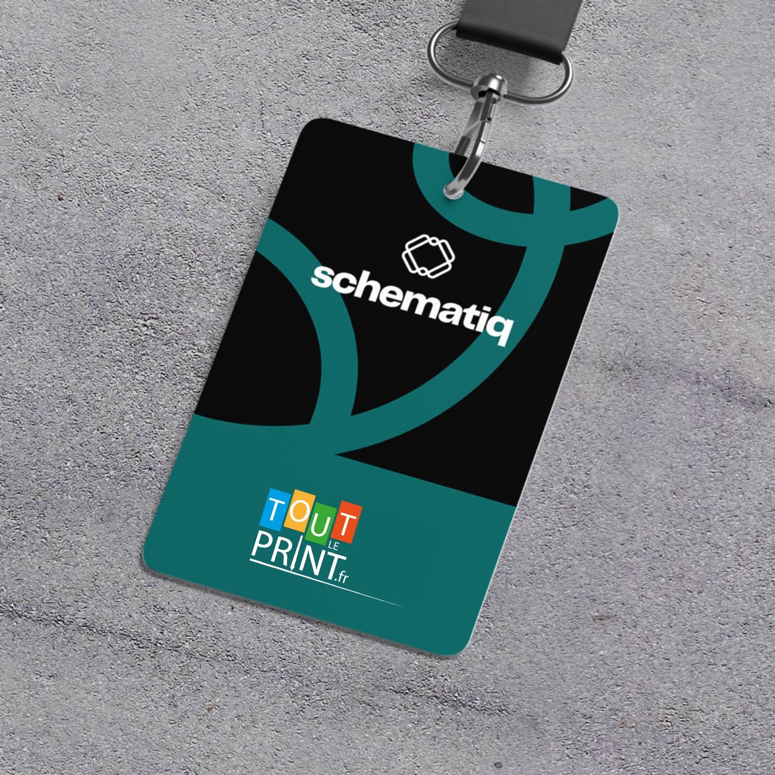 Cartes PVC avec perforation ronde personnalisé - Objets Publicitaires