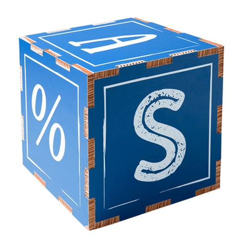 Cubes en reboard personnalisé - Stand publicitaire et personnalisé