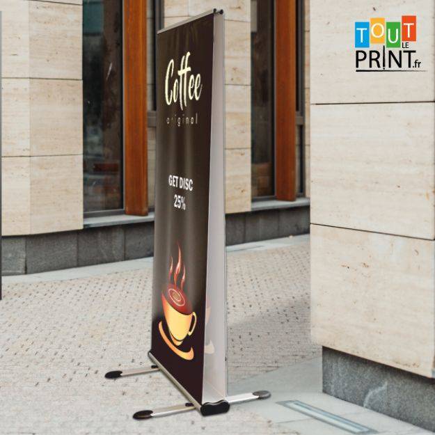 Roll-up extérieurs personnalisé - Imprimerie