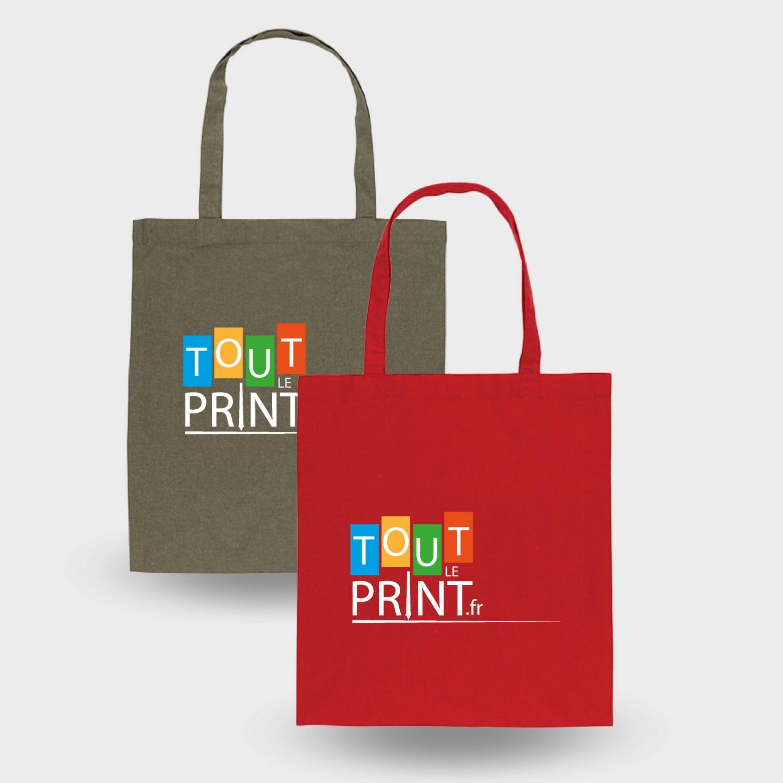 Sac en coton coloré personnalisé - Sacs