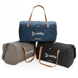 Sacs de week-end en toile Personnalisable personnalisé - Objets Publicitaires