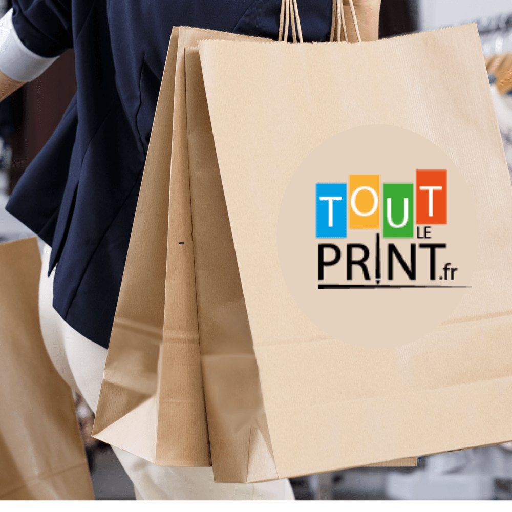 Sacs kraft lisses personnalisé - Objets Publicitaires