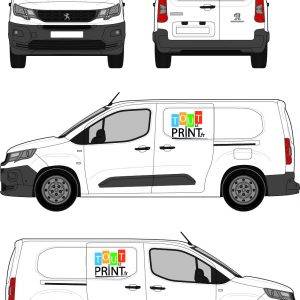Flocage fourgon Peugeot Partner