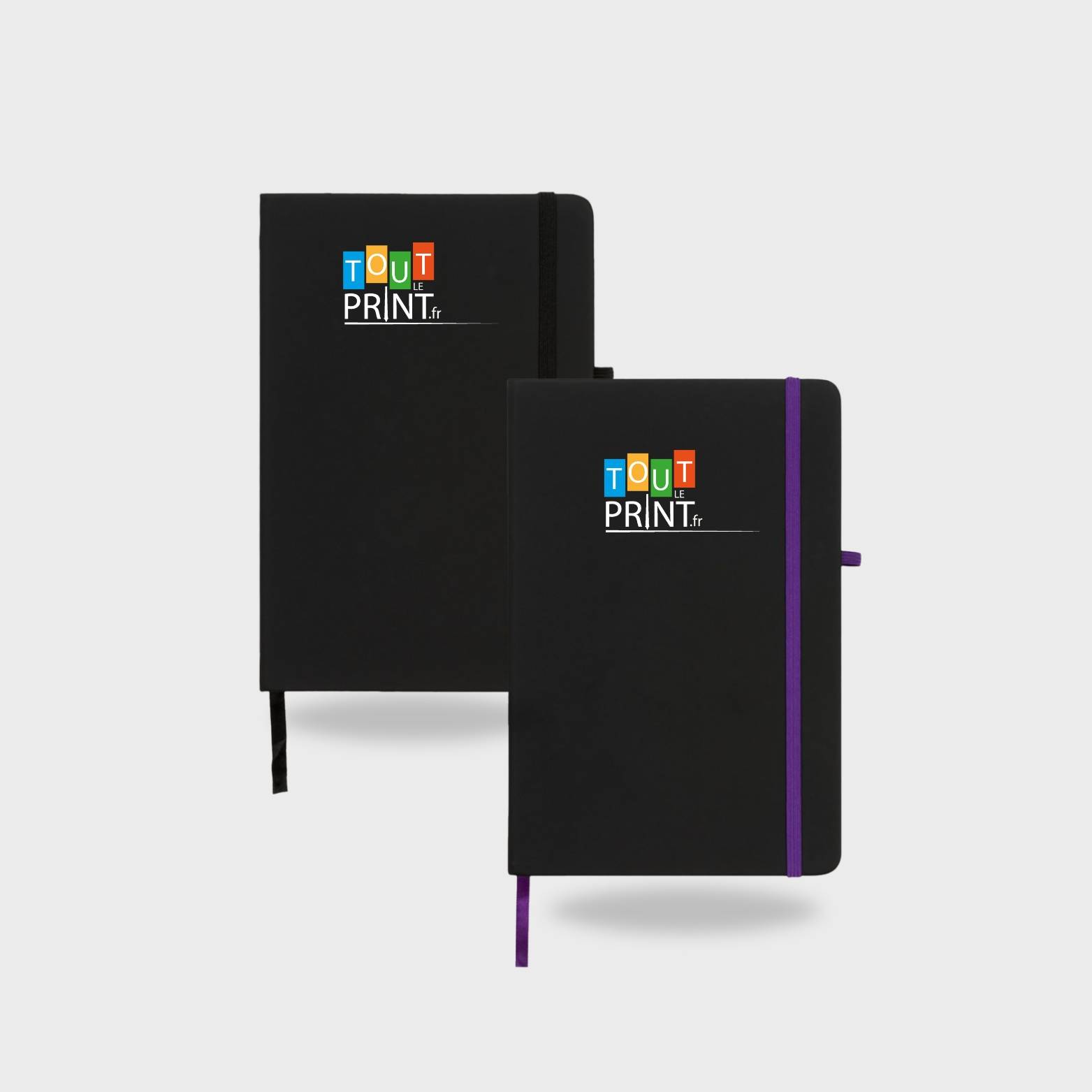 Carnet A5 noir premium personnalisé - Carnets