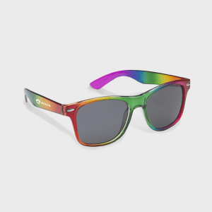 Lunettes de soleil arc-en-ciel personnalisé - Lunettes