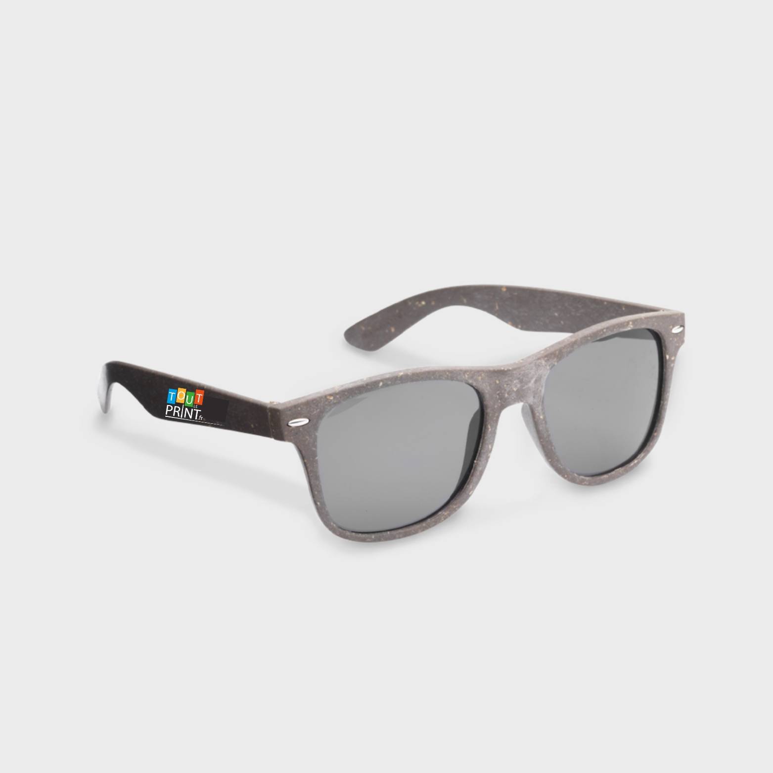 Lunettes de soleil café personnalisé - Lunettes