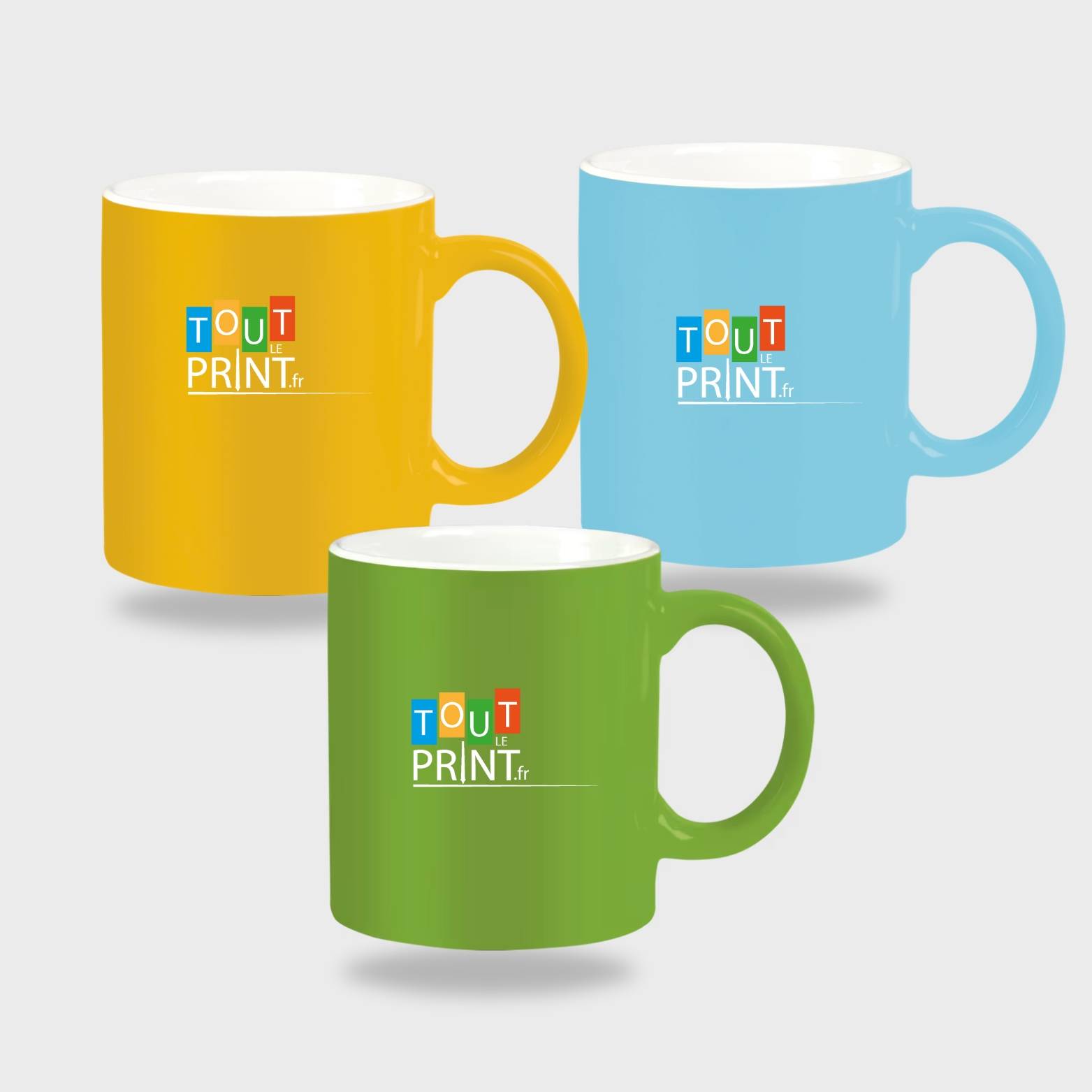 Mug de couleurs XL | 350 ml personnalisé - Mugs