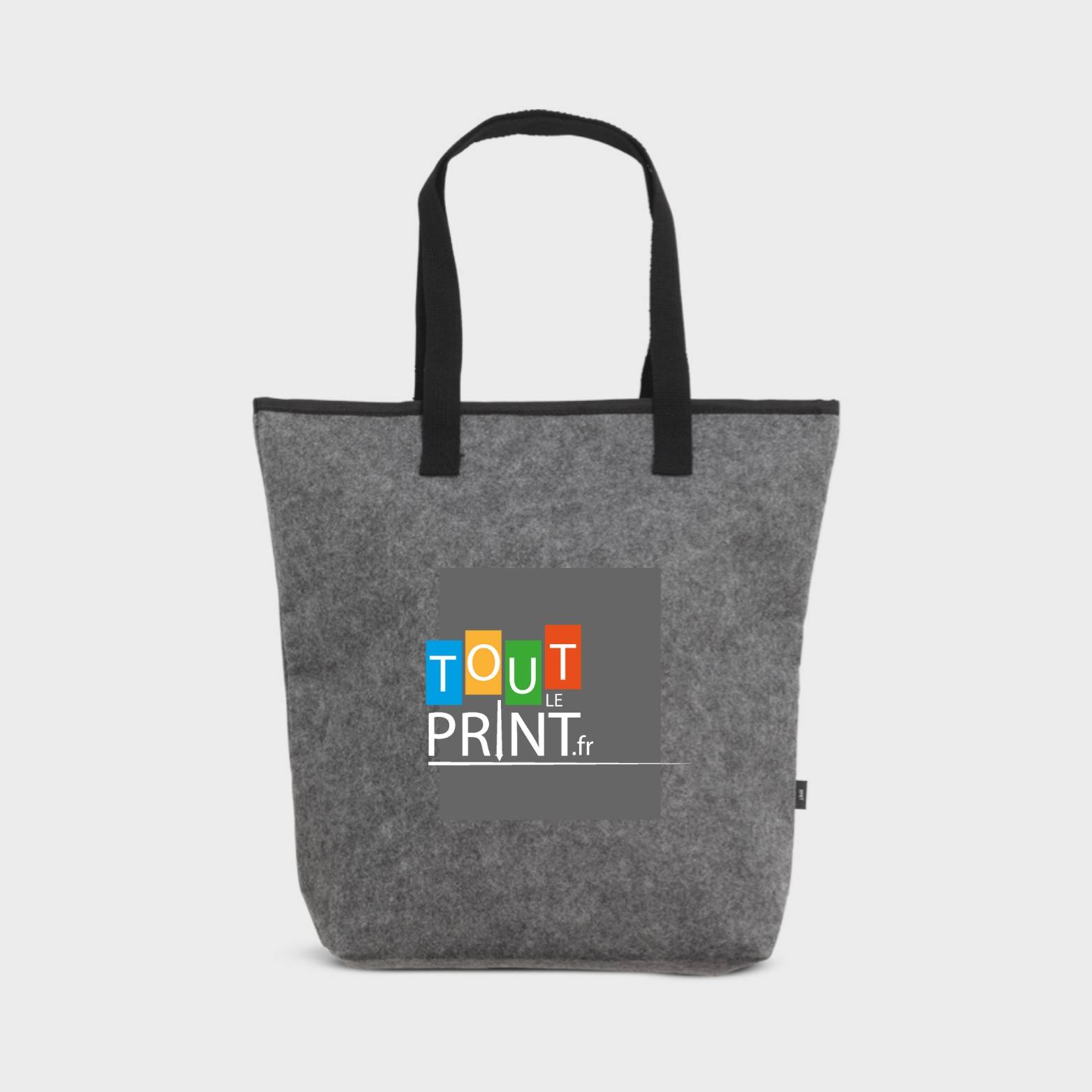 Sac isotherme en feutre RPET personnalisé - Objets Publicitaires
