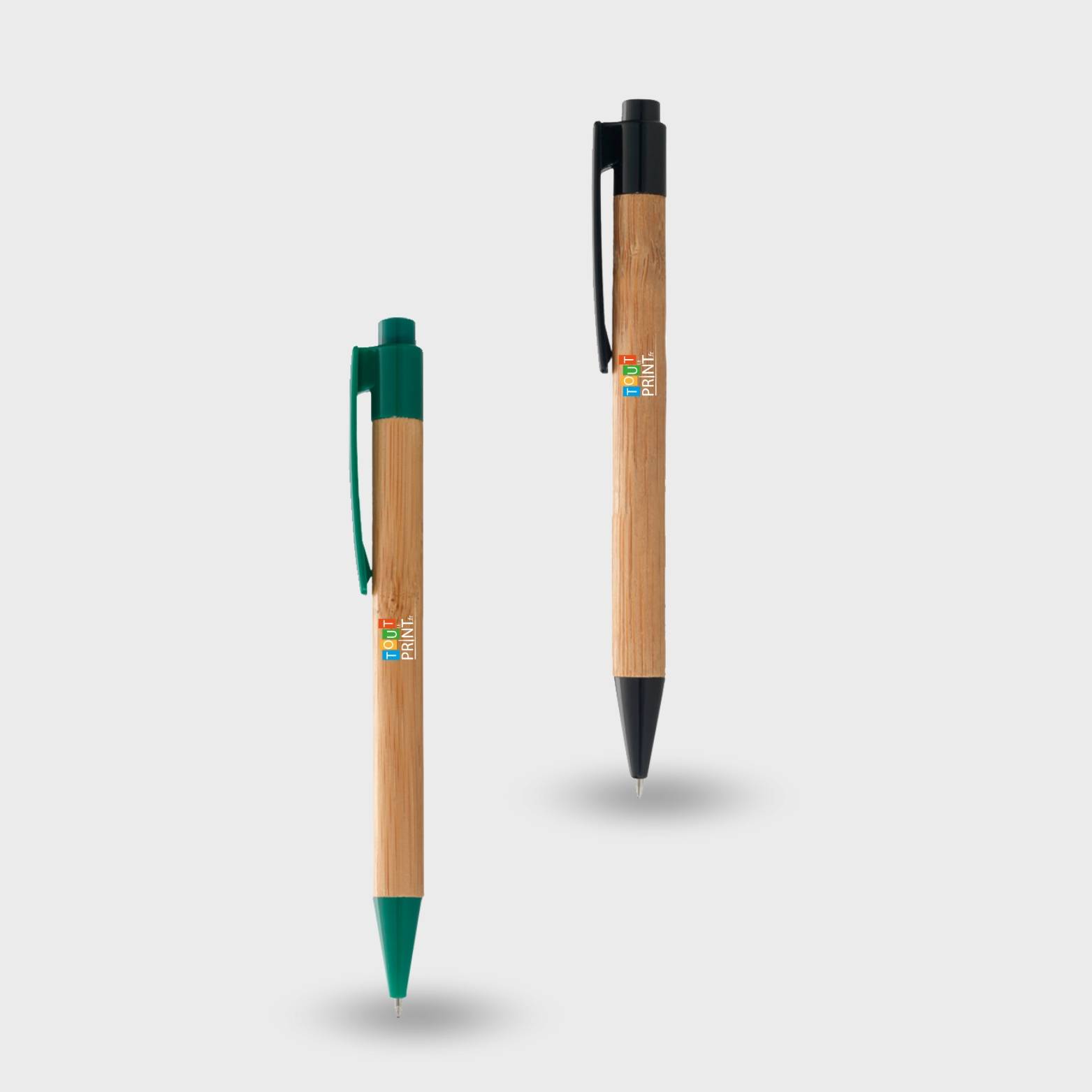 Stylo à bille en bambou de Bornéo personnalisé - Stylos