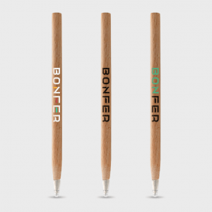 Stylo bille en bois personnalisé - Stylos