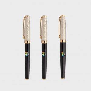 Stylo roller doré personnalisé - Stylos