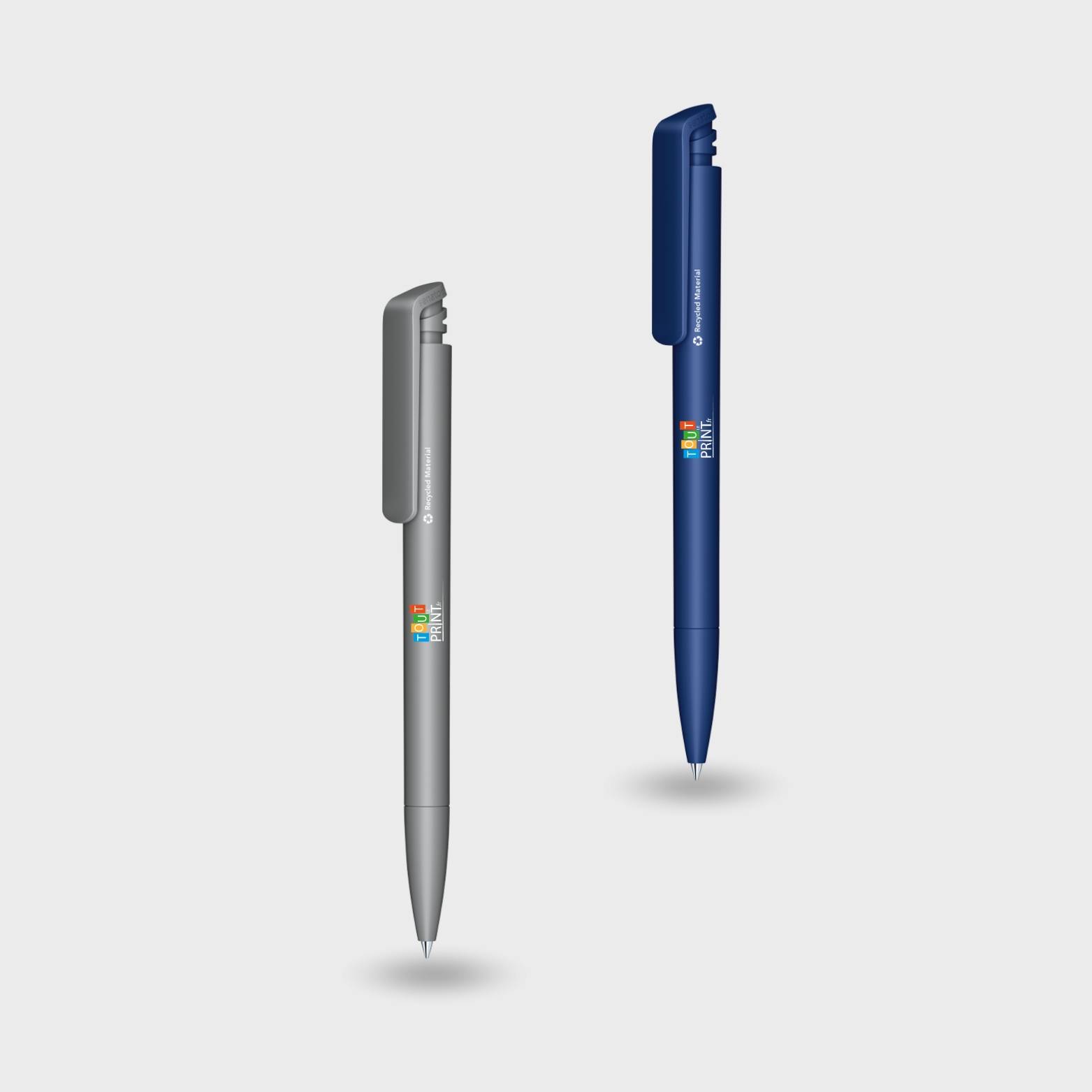 Stylo Senator recyclé finition mate personnalisé - Stylos