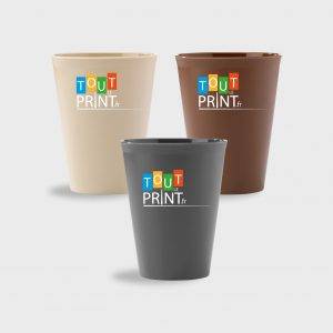 Tasse en canne à sucre 360 ​​ml personnalisé - Tasses et gobelets