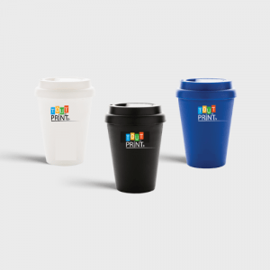 Mug en PP recyclable à double paroi | 300 ml personnalisé - Tasses et gobelets