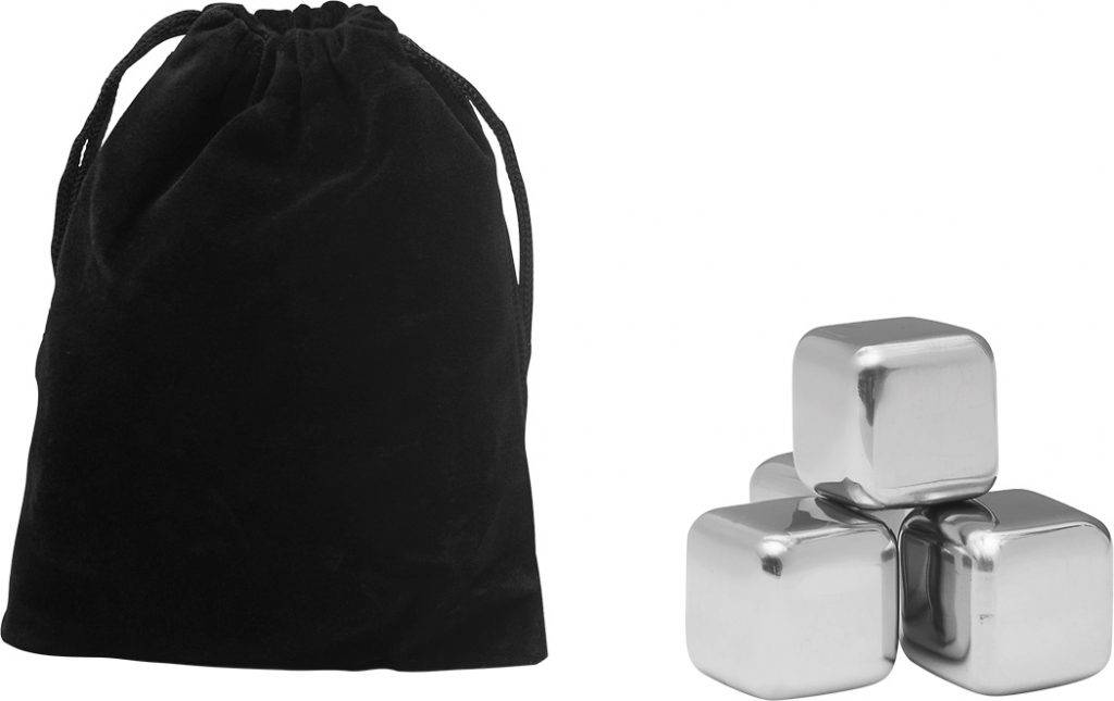 objet pubicitaire et goodies Set de glaçons, noir/argenté personnalisé et publicitaire
