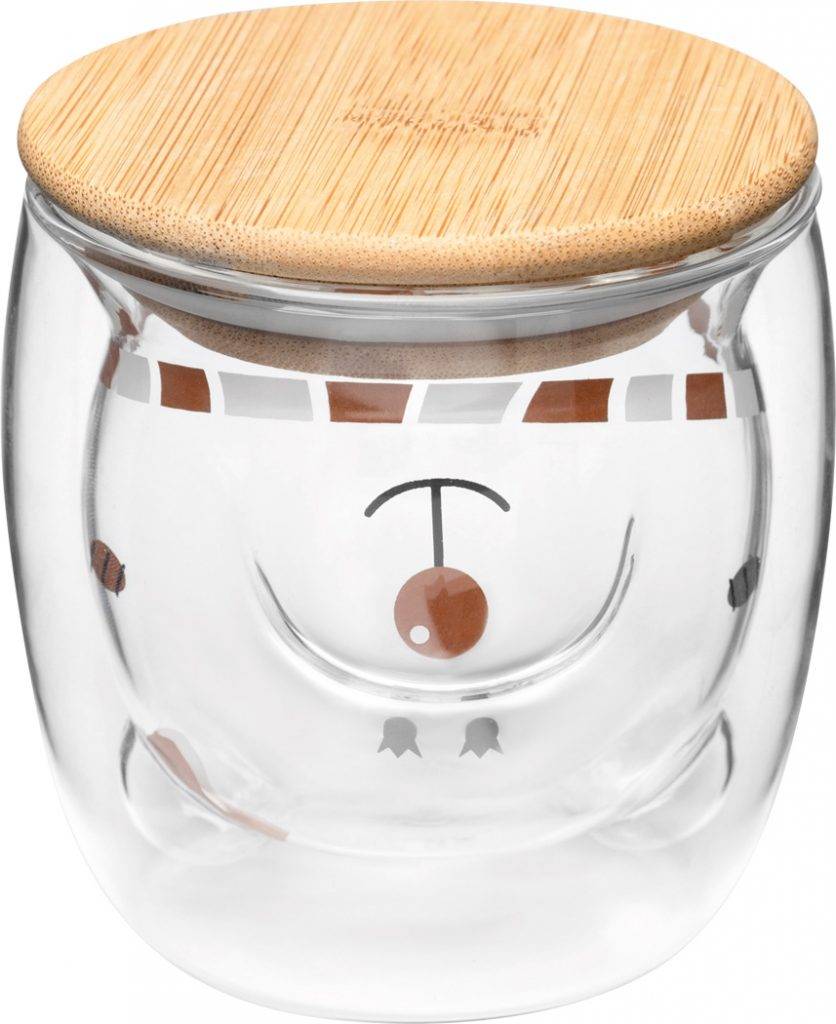 objet pubicitaire et goodies Verre, transparent/marron