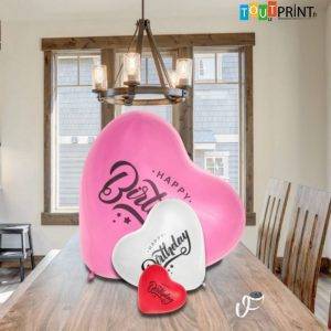 ballons en coeur