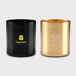 Bougie parfumée true wood Wooosh personnalisé - Bougies et lumières