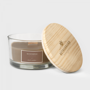 Bougie parfumée Wooosh Flame personnalisé - Bougies et lumières