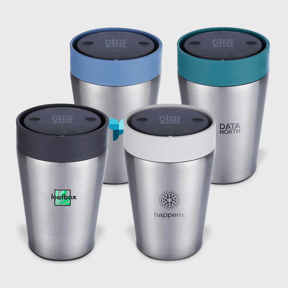 Mug isotherme Circular&Co en acier inoxydable recyclé 227 ml