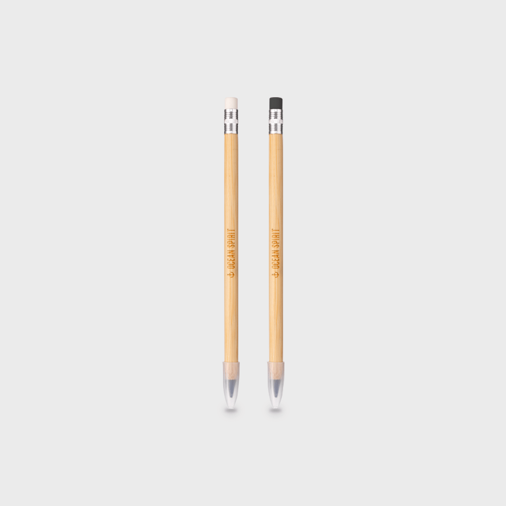 Crayon en bambou Everlasting personnalisé - Crayons
