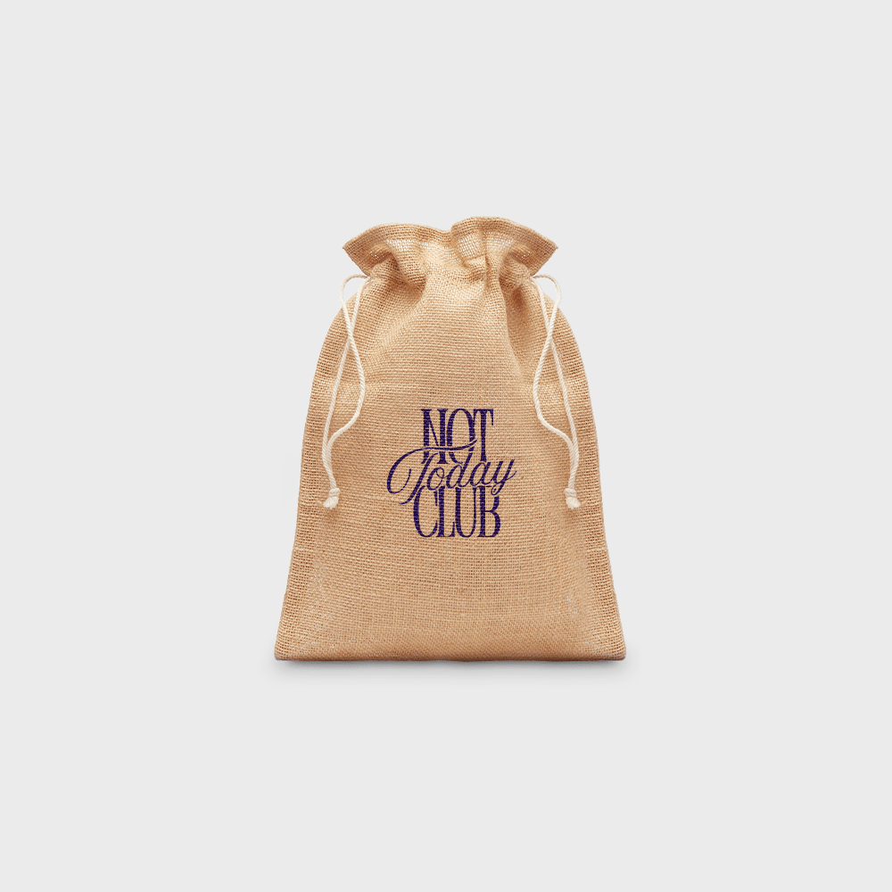 Sac cadeau moyen en jute | 25 x 32 cm