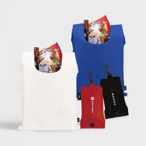 Sac à provisions pliable RPET personnalisé - Objets Publicitaires
