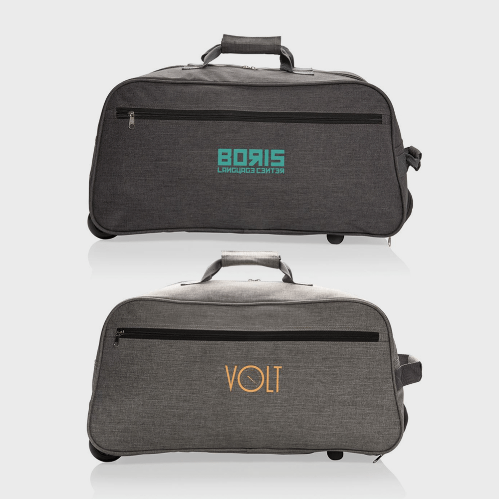 Sac à roulettes pour le week-end personnalisé - Objets Publicitaires