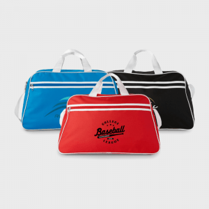 Sac de sport à 2 bandes personnalisé - Objets Publicitaires