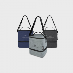 Sac isotherme lunch en polyester recyclé GRS Tundra personnalisé - Objets Publicitaires