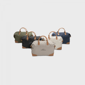 Sac week-end grand format en canvas recyclé Impact AWARE™ personnalisé - Sacs et trolleys de voyage