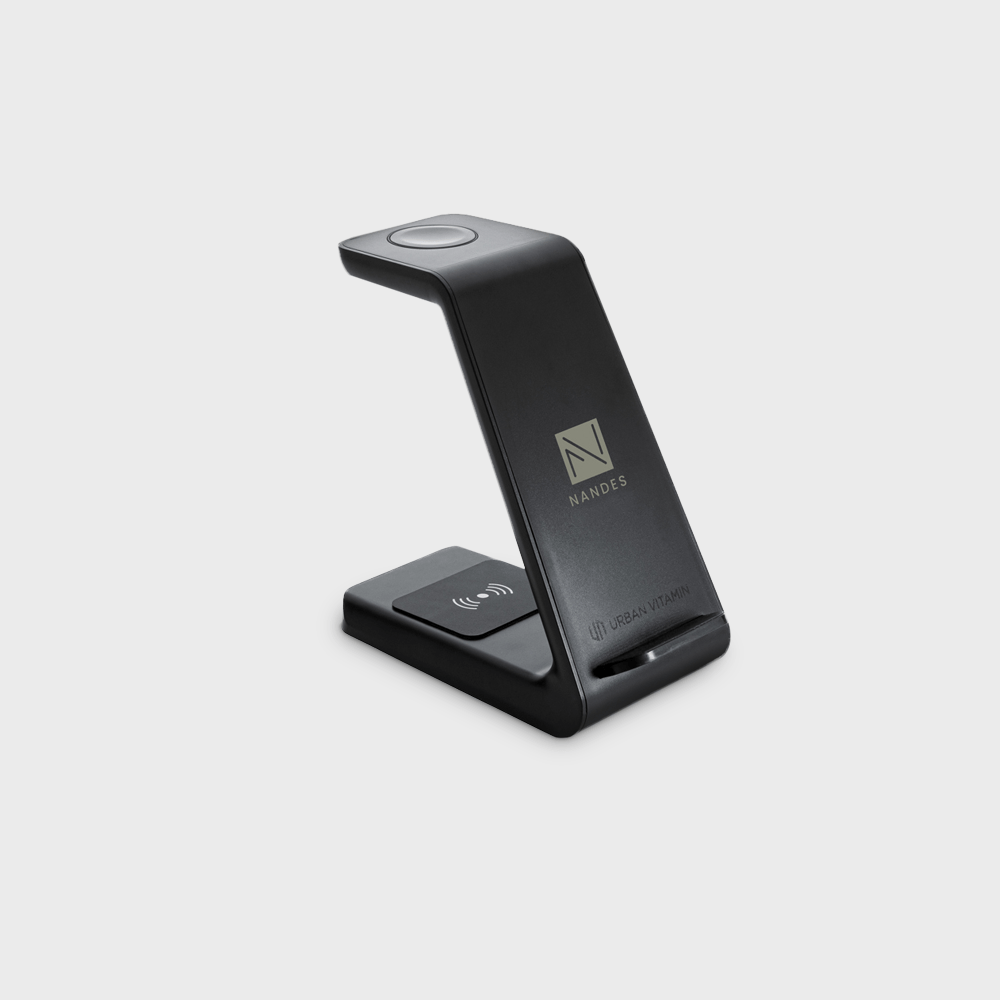 Chargeur 3 en 1 RCS en ABS recyclé Urban Vitamin Fairfield