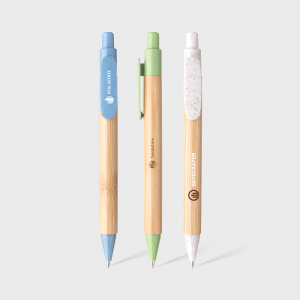 Stylo bambou et paille de blé