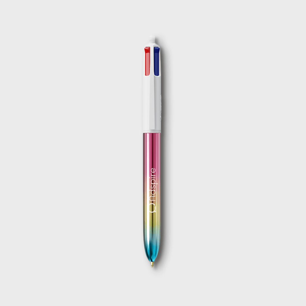 Stylo 4 couleurs BIC® dégradé
