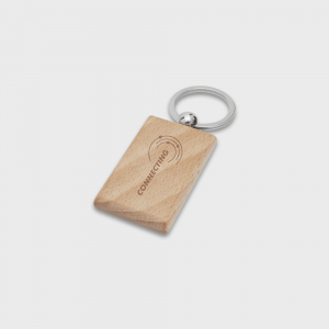 Porte-clés en bois de hêtre Gian