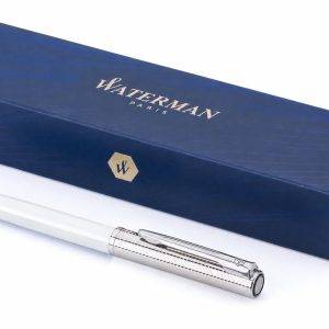 Waterman Allure Deluxe stylo bille | Acier inoxydable personnalisé - Stylos
