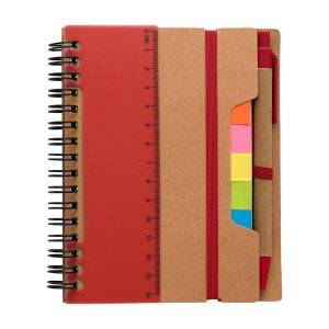 Carnet de notes Stella | Papier recyclé | Ligné personnalisé - Memo et note adhésive