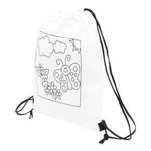 COLOURFUL HOBBY - Sac à dos à colorier personnalisé - Sac à dos marquage et flocage
