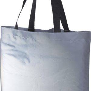 Sac shopping Jordyn | Polyester 100D | Réfléchissant | Longues anses personnalisé - Sacs shopping