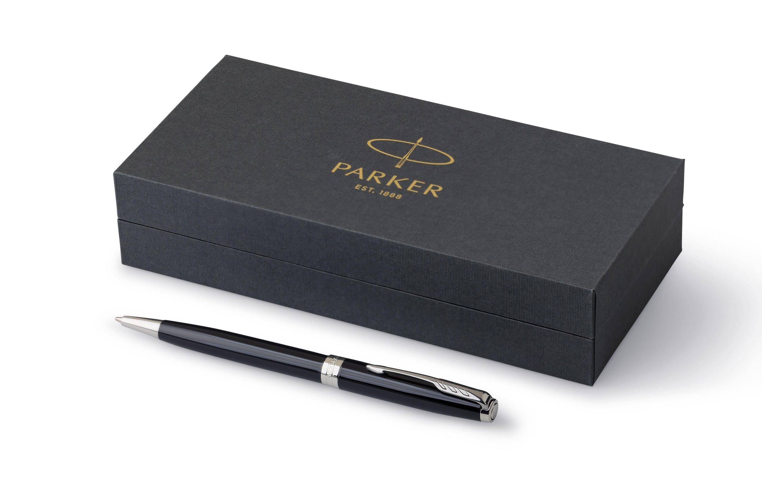 Parker Sonnet stylo bille | Finitions chromées