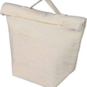 Sac isotherme Faith | Coton recyclé 220 g/m² | Roll-top personnalisé - sacs isothermes