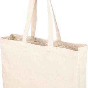 Sac de courses Harrier | Coton | Soufflet 10 cm personnalisé - Sacs business